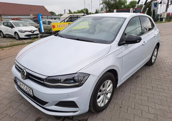 Volkswagen Polo cena 59900 przebieg: 92992, rok produkcji 2019 z Ślesin małe 781